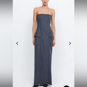 Bec + Bridge PINE STRAPLESS MAXI DRESS